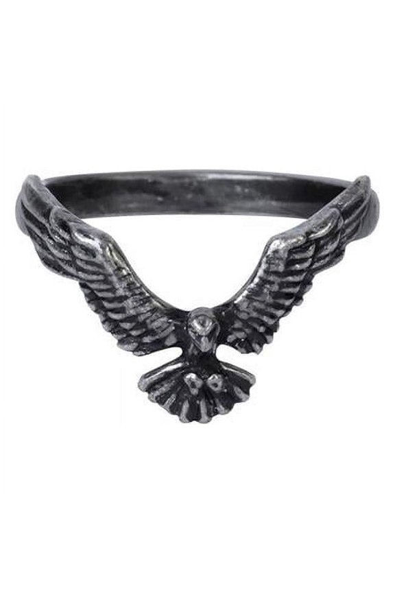 R232N Gothic Ravenette Ring