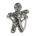 thumbnail image 1 of Alchemy Gothic Jewelry Voodoo Doll Ring, 1 of 3