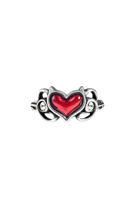 R238Q 0.91 in. Little Devil Ring - Size 7