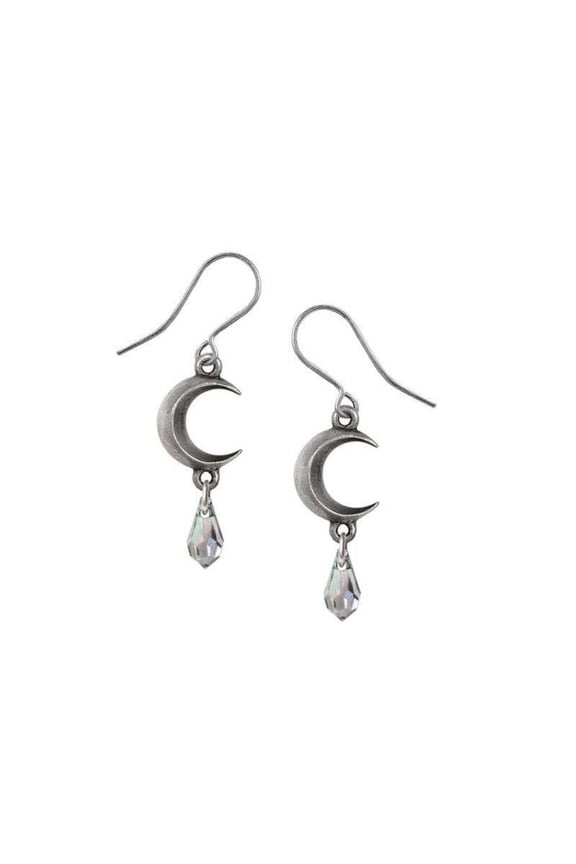 Tears of the Moon Earrings - Green