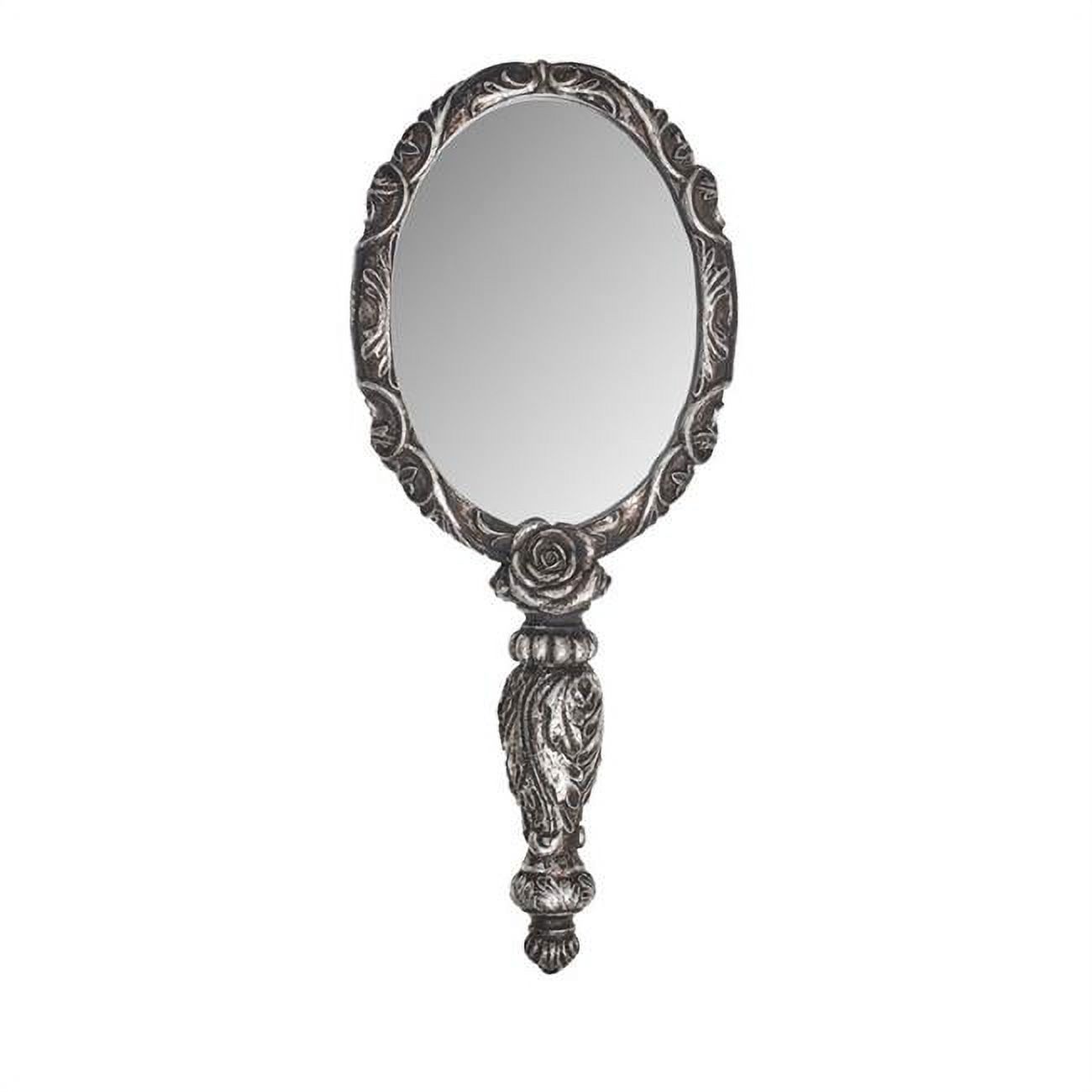Alchemy Gothic V58 8.27 in. Baroque Rose Hand Mirror