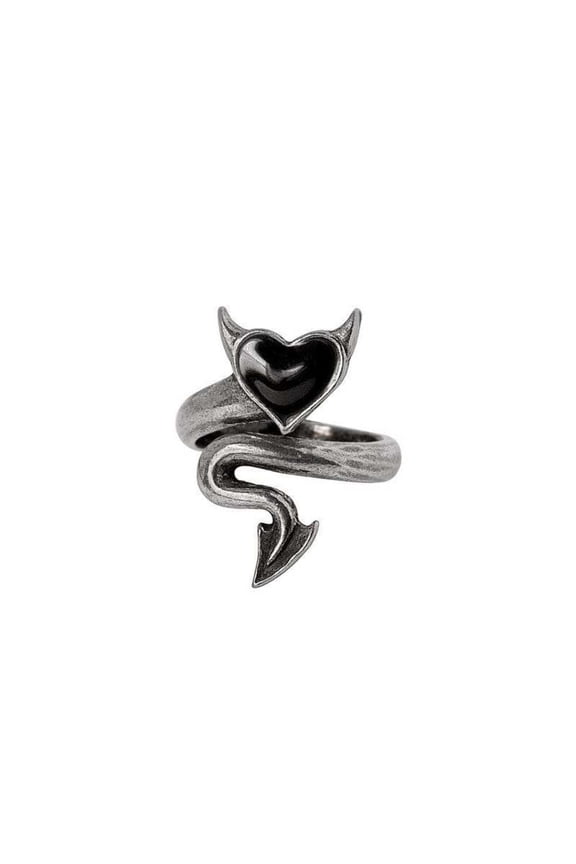 Devil Heart Wrap Ring