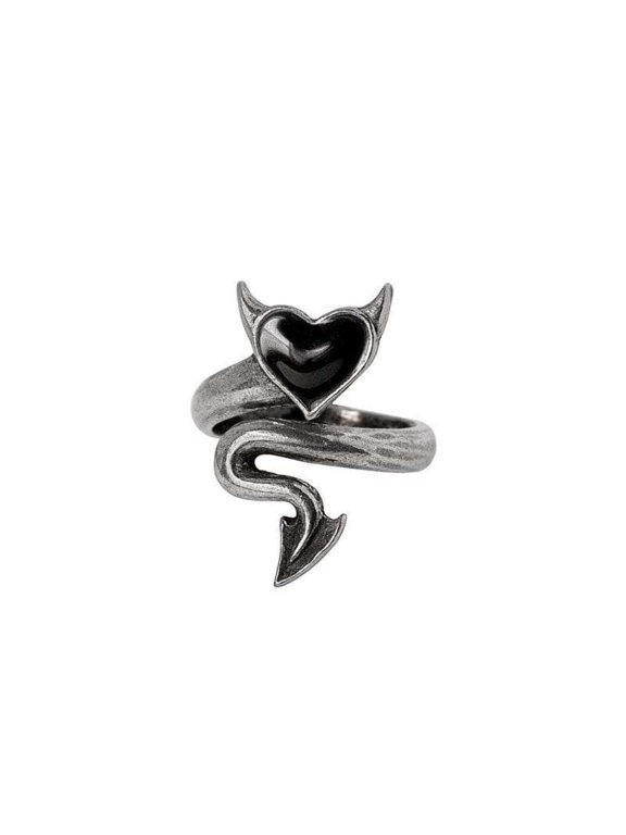 Devil Heart Wrap Ring