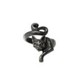 thumbnail image 1 of Alchemy Gothic Le Chat Noir Wrap Ring, 1 of 1