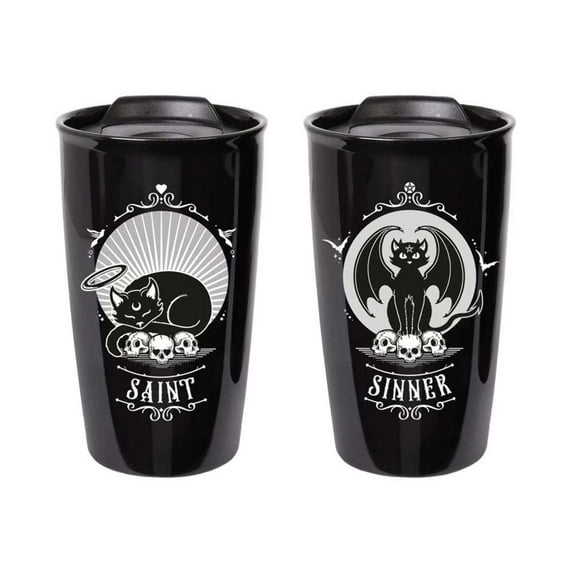 Alchemy Gothic Saint Sinner Double Walled Mug