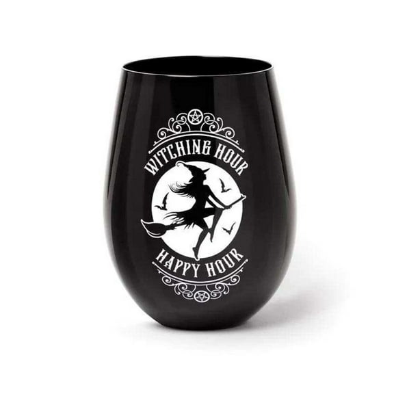 Alchemy Witching Hour Drinking Glass, Black
