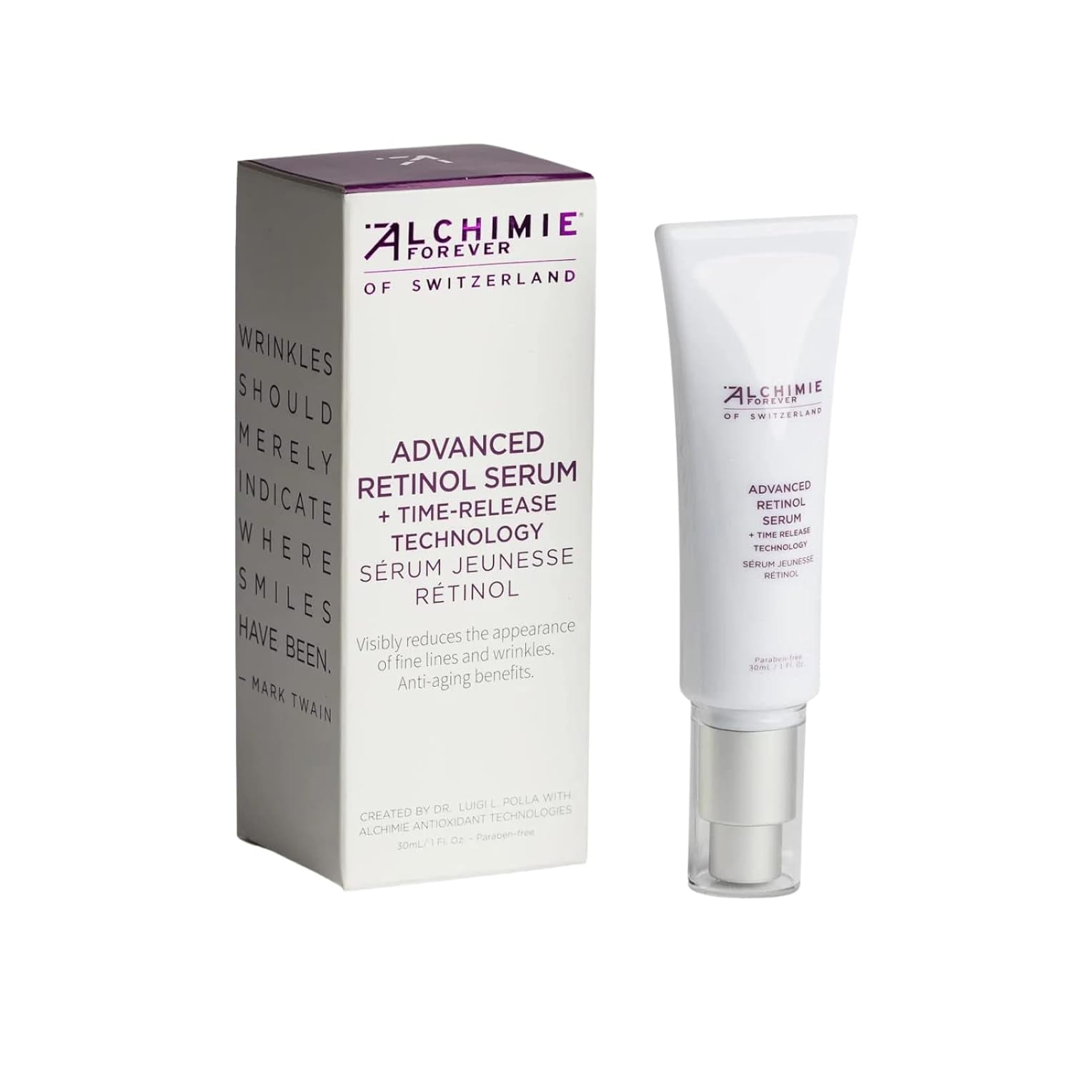 Alchimie Forever Advanced Retinol Serum + Time Release Technology 1oz