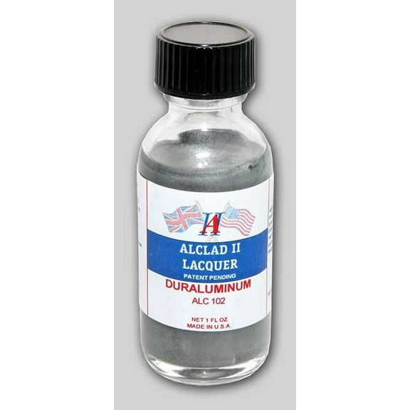 Alclad II ALC-102 DurAluminum Lacquer Paint 1oz