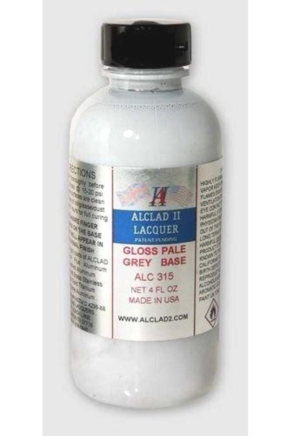 Gloss Pale Grey Base, 4oz