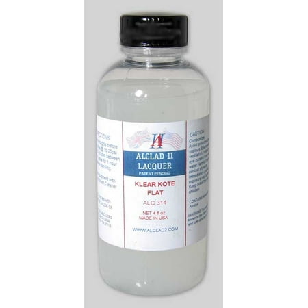 Alclad II Lacquers 314 Klear Kote Flat 4 oz