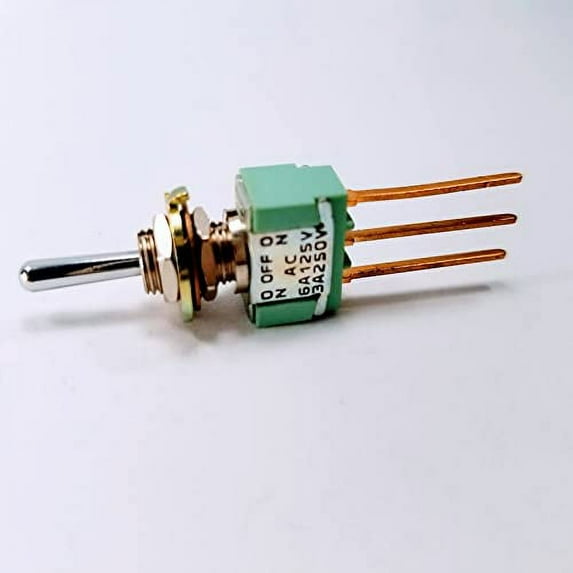 Alco SPDT Center Off (On-Off-On) Miniature Toggle Switch B825