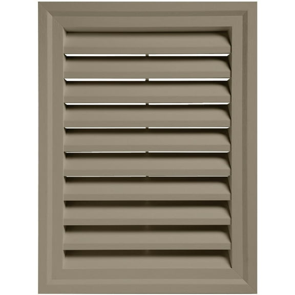 Alcoa Home Exteriors 18 x 24 Rectangular Gable Vent — Residential Use, Standard Application