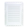 thumbnail image 1 of Alcoa Home Exteriors Rectangular Gable Vent Standard - Adjustable Vinyl - 18 x 24 White, 1 of 1