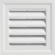 Alcoa Home Exteriors SQGV1414 PW 14 x 14 Square Gable Vent