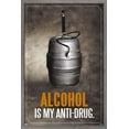 thumbnail image 1 of Alcohol - Anti-Drug Wall Poster, 14.725" x 22.375", Framed, 1 of 3