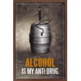 thumbnail image 1 of Alcohol - Anti-Drug Wall Poster, 14.725" x 22.375", Framed, 1 of 3