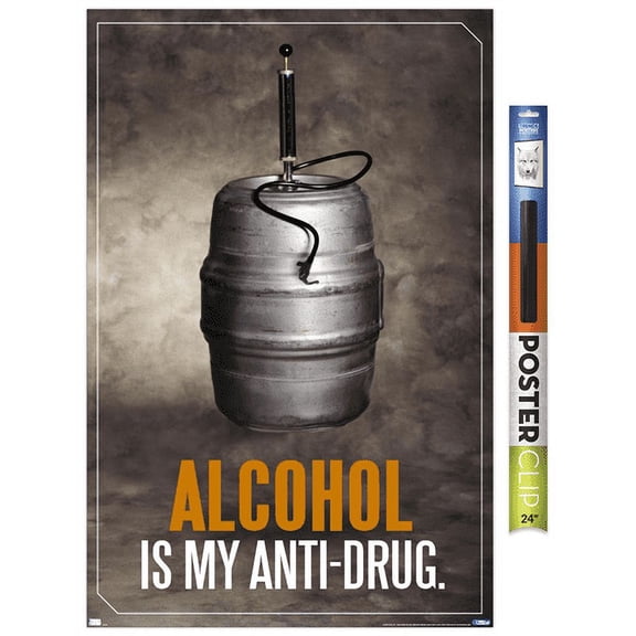 Alcohol - Anti-Drug Wall Poster, 22.375" x 34"