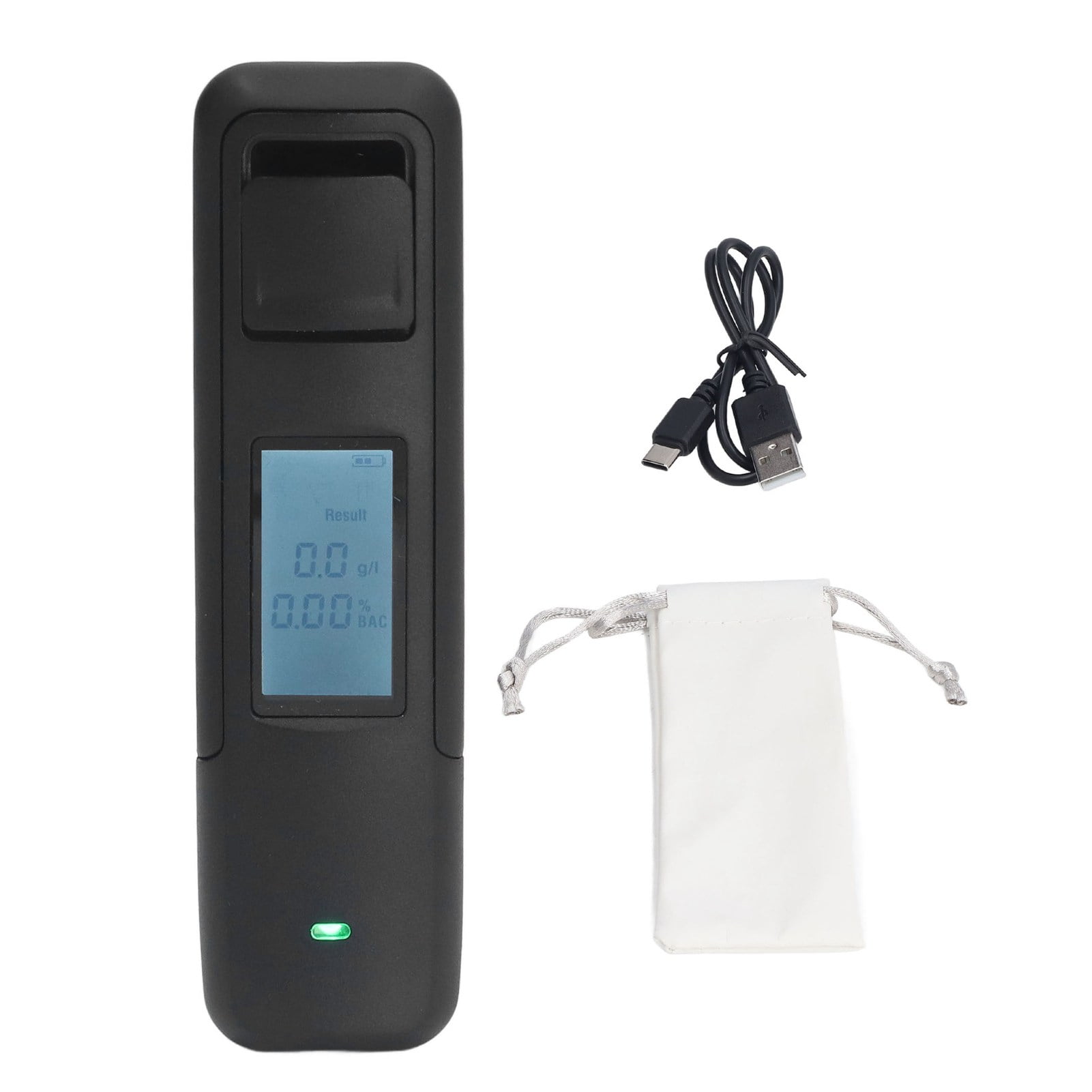 Alcohol Breathalyzer Contactless Design High Accuracy Blowing Type Easy ...