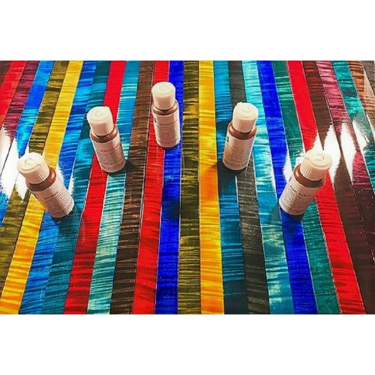 Alcohol Dye 5 Color Wood Dye Bottles from Keda Dye - Make Bright