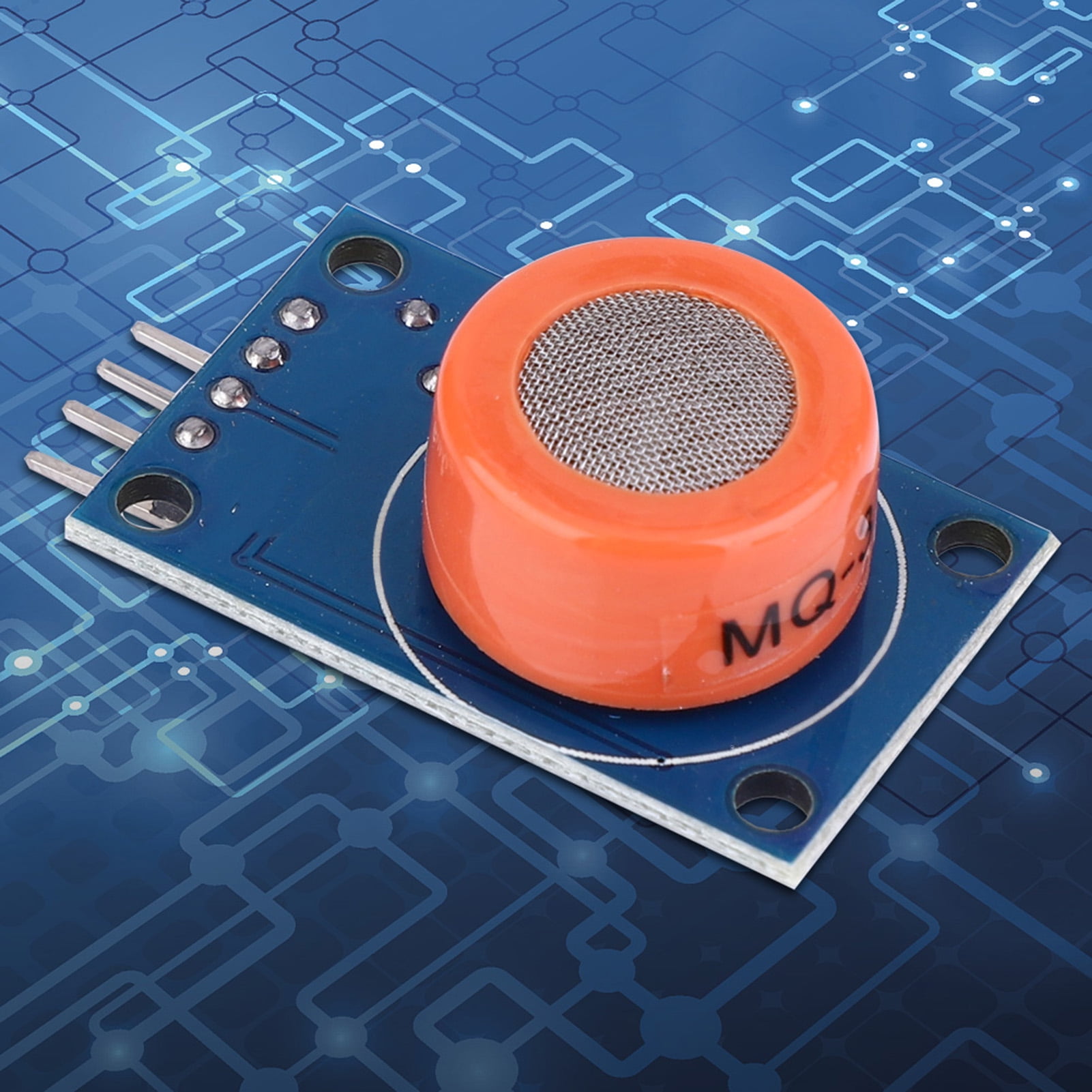 Alcohol Gas Sensor, DC5V Ethanol Gas Sensor, DoubleSided RL 150mA Alcohol Sensor Module, For