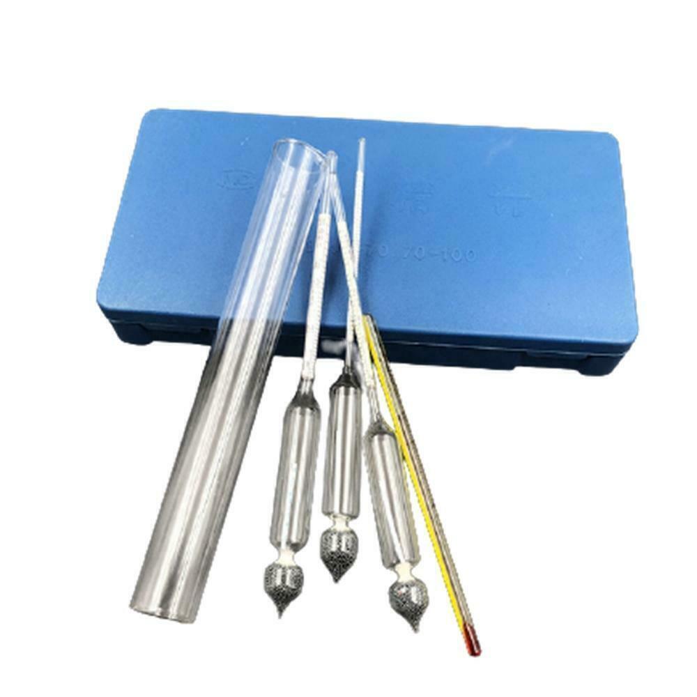 Alcohol Hydrometer Alcoholmeter Kit 0100 ABV Hong Kong Ubuy