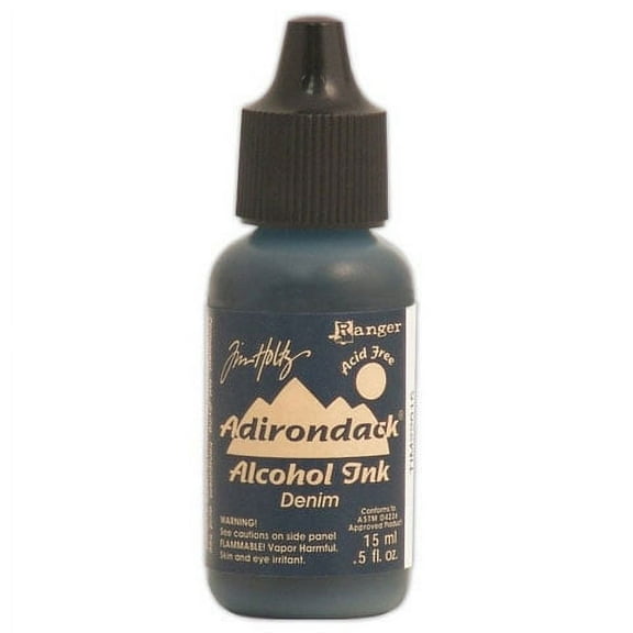 Alcohol Ink Earthtone Denim .5Oz Bottle Dye