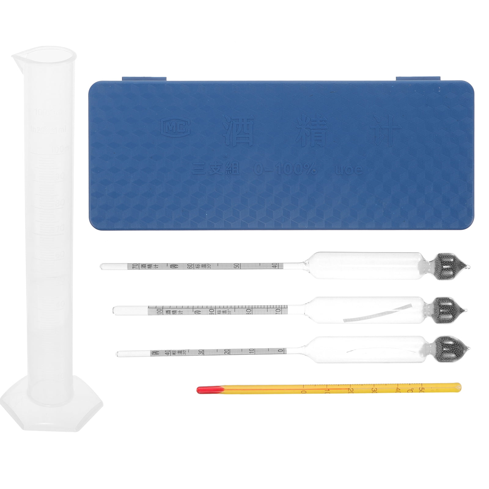 Alcohol Meter Hydrometer Wine Making Kit for Beginners Alcohol Testing