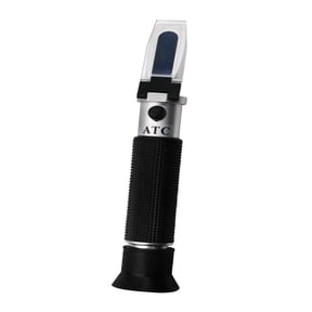 Alcohol Refractometer 0-80% Handheld Alcohol Concentration Meter Alcoholometer ATC Spirits Tester Meter Beer Wine Refractometer ,Instant Results