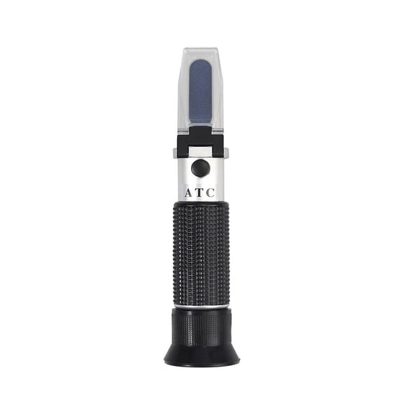 Alcohol Refractometer Handheld 0-80% ATC Meter Refractometer Detector Moniter Of Liquor Wine Alcohol Content Meter ,Instant Results