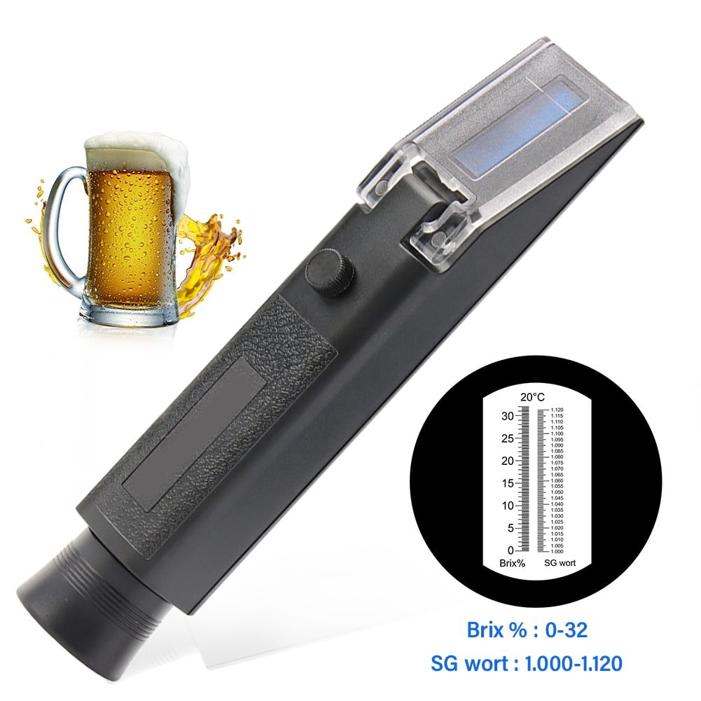 Alcohol Refractometer Of 0~80% Volume Percent Scale Range @#8749494@# ...