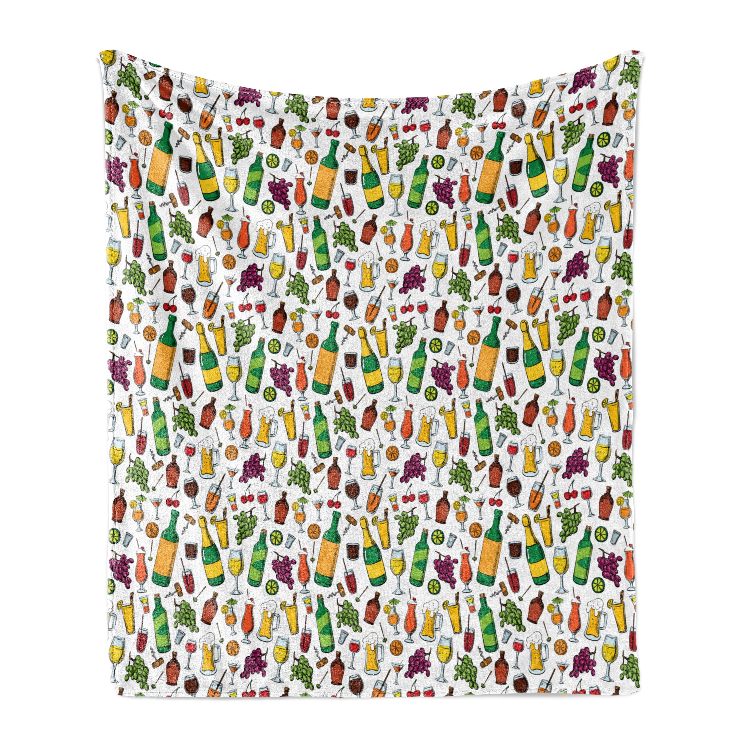 Cozy Beer Themed Flannel Throw Blanket — 60x80 Inches, Soft & Lightweight, Perfect For Couches, Beds & Gifts