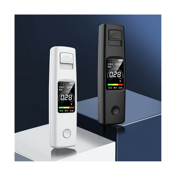 Alcohol Tester Professional High Sensitivity Breathalyzer Non-Contact Alcoholometer Rechargeable Portable Breathalyzer B