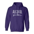 thumbnail image 1 of Alcohol You Later Adult Hooded Sweatshirt, 1 of 3