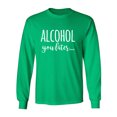 thumbnail image 1 of Alcohol You Later Adult Long Sleeve T-shirt, 1 of 3