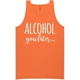 thumbnail image 1 of Alcohol You Later Neon Tank Top, 1 of 1