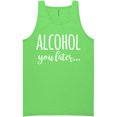 thumbnail image 1 of Alcohol You Later Neon Tank Top, 1 of 1