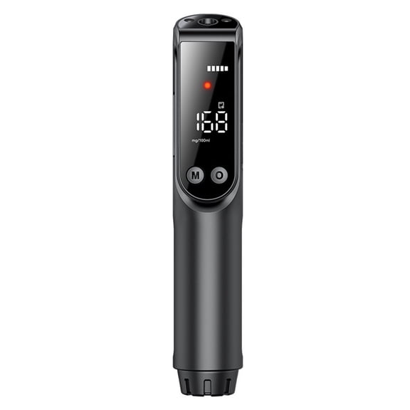 Alcohols Tester Accurate Digital Breathalyzer with Voice Broadcast Indicator Flashlight Rechargeable Alcohols Meter