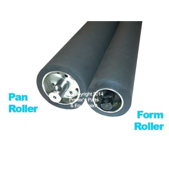 Alcolor Rollers Set For Heidelberg GTO52 2 Rollers Pan Form Offset Printing Part