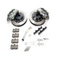 thumbnail image 1 of Alcon 2009+ Nissan GT-R R35 380x33mm Rotor 4 Piston Caliper RC4 Rear Axle Kit - Grey, 1 of 2