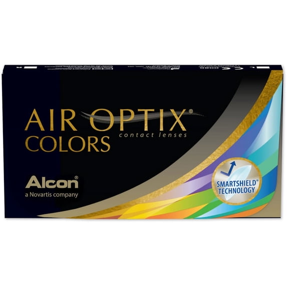 Alcon -7.00 AIR OPTIX AQUA COLORS - 6 PACK HSA/FSA Eligible - Walmart.com