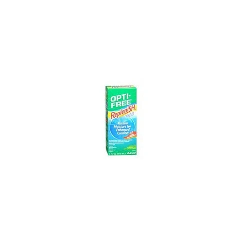 Alcon Opti Free Replenish Multipurpose Disinfecting Lens Solution 4oz Pack of 2