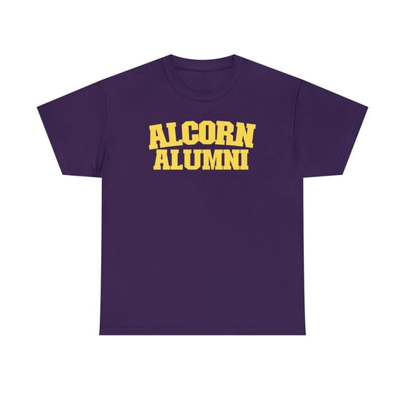 Alcorn State University Alumni Unisex Heavy Cotton Tee - 107 HBCU