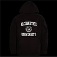 thumbnail image 1 of Alcorn State University Braves Seal Hoodie, Black - Large, 1 of 1