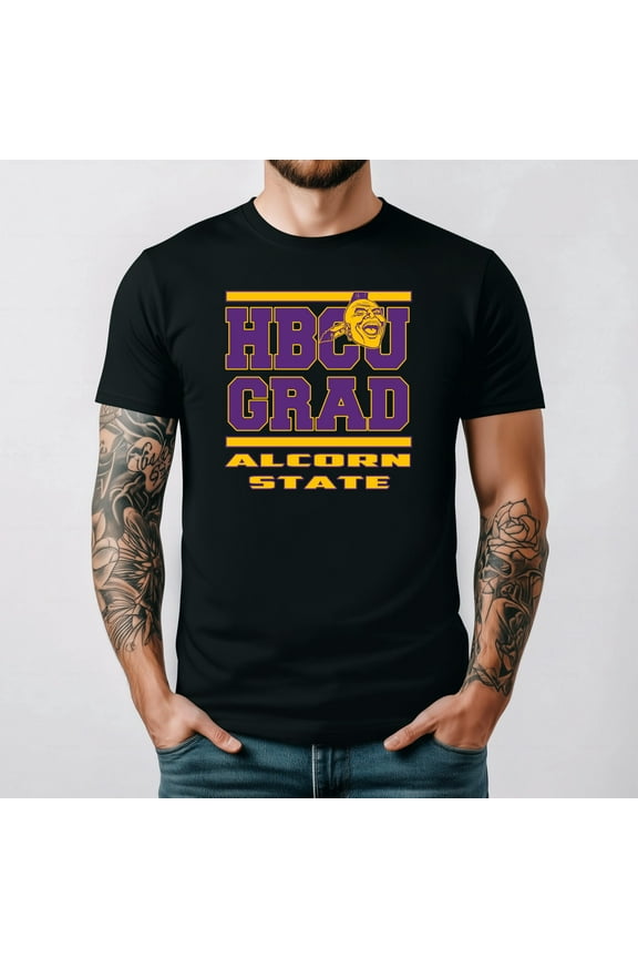 Alcorn State University Braves Vintage HBCU Pride Graphic Tee unisex up to 5XL