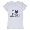 thumbnail image 1 of Alcorn State University I Love Women T-Shirt, White - Small, 1 of 1