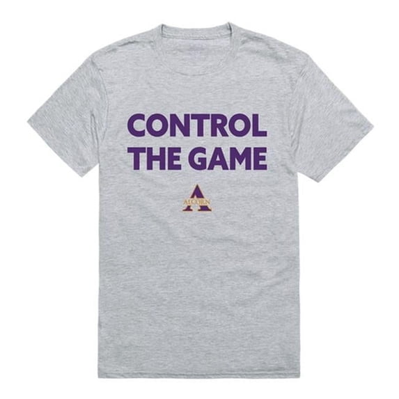 Alcorn State University Men CTG T-Shirt, Heather Grey - Extra Large