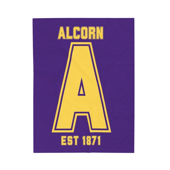 Alcorn State University Plush Blanket - 107 HBCU