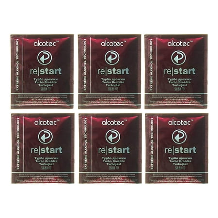 Alcotec ReStart Turbo Yeast (Pack of 6)