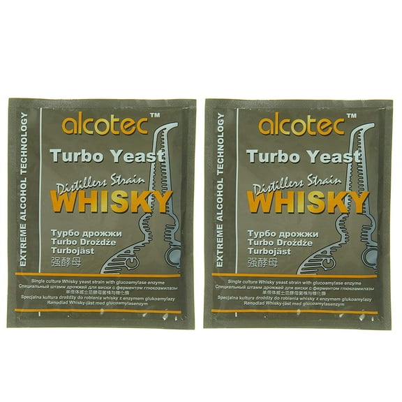 Alcotec Whiskey Turbo Yeast (Pack of 2)