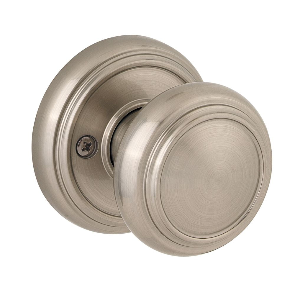 Satin Nickel Round Zinc Half Dummy Door Knob